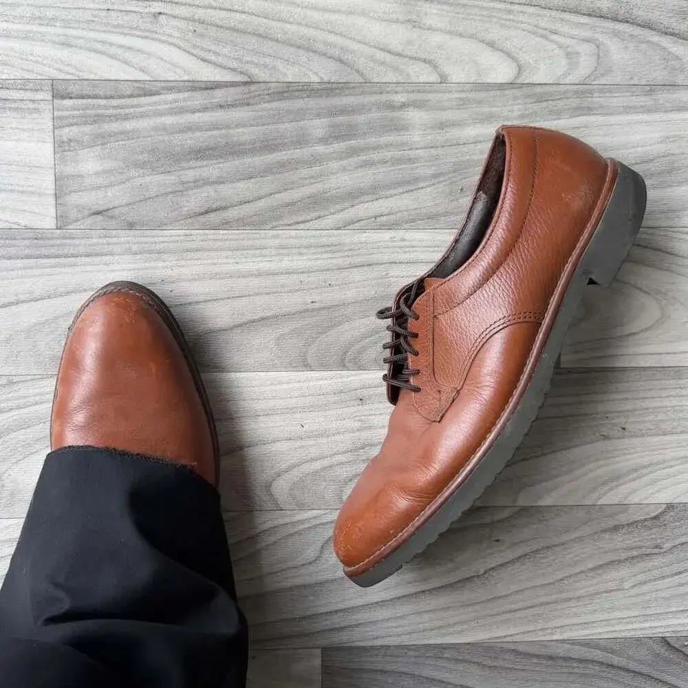 Vintage Dexter USA Leather Oxford Dress Shoes Mens 12